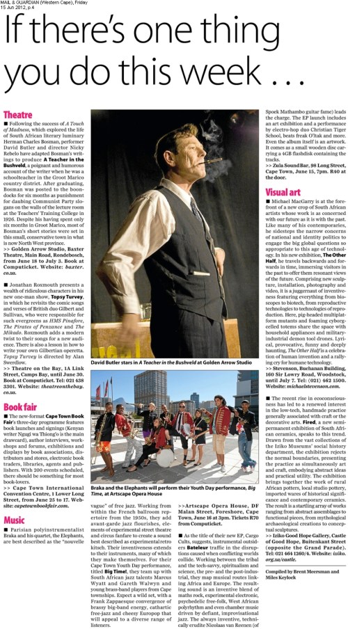 If there's one think you do this week